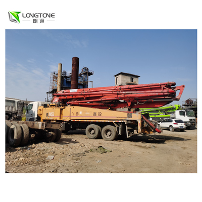 Putzmeister ট্রাক মাউন্ট করা কংক্রিট পাম্প 52m 4 এক্সেল