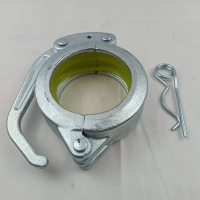 ট্রাক পাম্পের জন্য DN125 Schwing কংক্রিট পাম্প যন্ত্রাংশ 6 ইঞ্চি কংক্রিট পাইপ ক্ল্যাম্প