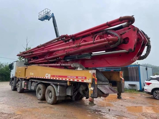 52m ব্যবহৃত ট্রাক কংক্রিট পাম্প 38t, মাউন্ট করা কংক্রিট পাম্প পুনর্নবীকরণ