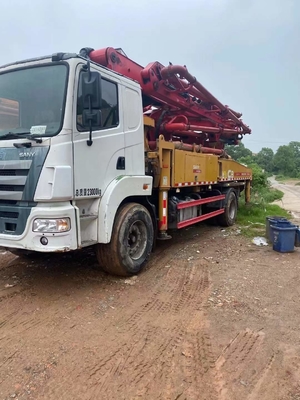 ব্যবহৃত 63m Zoomlion কংক্রিট পাম্প ট্রাক ওয়্যারলেস রিমোট কন্ট্রোল