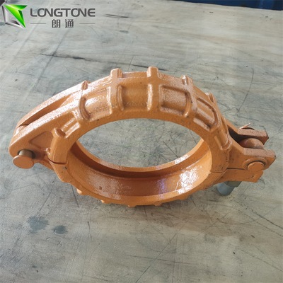 LONGTONE কংক্রিট পাম্প ক্ল্যাম্প কাস্টেড পেইন্টিং মেটাল স্ন্যাপ ক্ল্যাম্প 40Cr ইস্পাত OEM