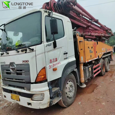 Schwing HB39V ব্যবহৃত ট্রাক কংক্রিট পাম্প ট্রাক মাউন্ট করা 39 মিটার
