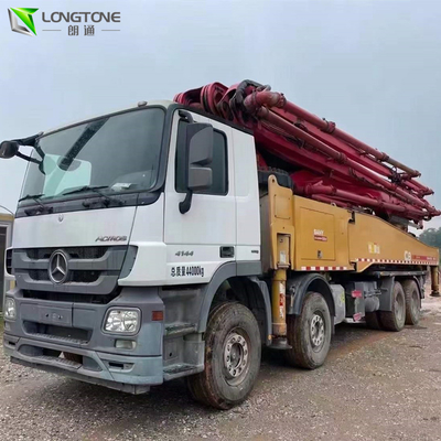 কাস্টমাইজড Iveco মিক্সার কংক্রিট পাম্প সেকেন্ড হ্যান্ড 120M³/H 550L