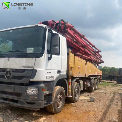 কাস্টমাইজড Iveco মিক্সার কংক্রিট পাম্প সেকেন্ড হ্যান্ড 120M³/H 550L