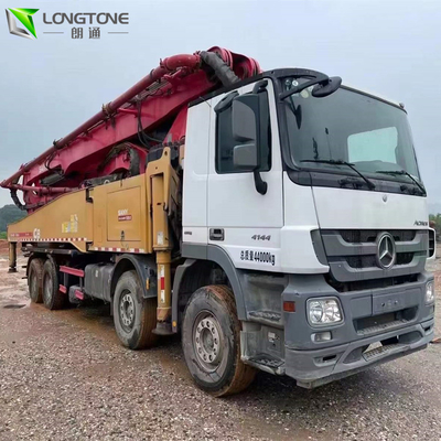 কাস্টমাইজড Iveco মিক্সার কংক্রিট পাম্প সেকেন্ড হ্যান্ড 120M³/H 550L