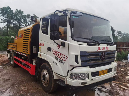 Zoomlion ব্যবহৃত ট্রাক মাউন্ট করা কংক্রিট লাইন পাম্প ট্রাক 45m3/h