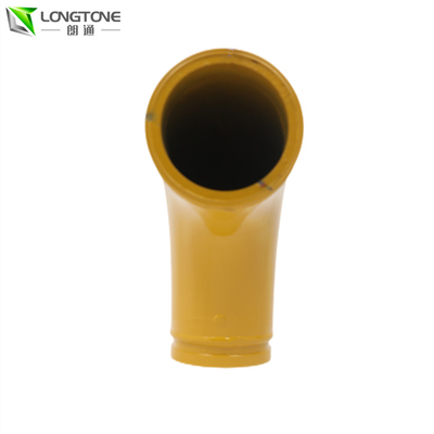 OEM Schwing কংক্রিট পাম্প অংশ 45 ডিগ্রী নকল ইস্পাত কনুই