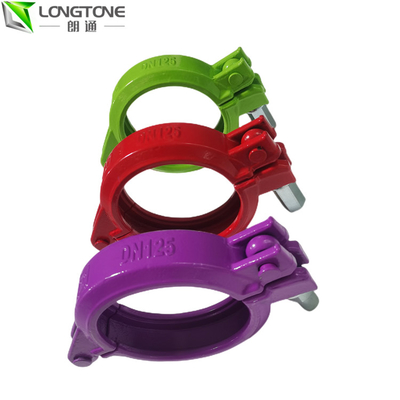 DN125 Putzmeister কংক্রিট পাম্প যন্ত্রাংশ কাস্টম আকার কংক্রিট পাইপ কাপলিং