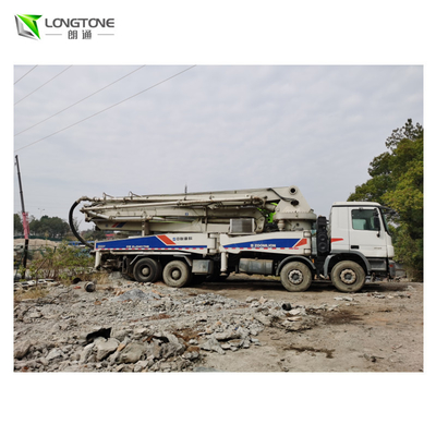 ZOOMLION কংক্রিট পাম্প ট্রাক 47X-5RZ 47m কংক্রিট পাম্পিং কার বেঞ্জ চ্যাসিস