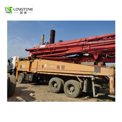 Putzmeister ট্রাক মাউন্ট করা কংক্রিট পাম্প 52m 4 এক্সেল