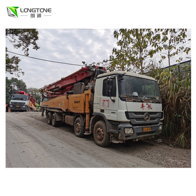 ব্যবহৃত Zoomlion কংক্রিট পাম্প ট্রাক 37m 42m 48m 52m