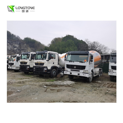 Sinotruck Howo ব্যবহৃত কংক্রিট মিক্সার ট্রাক