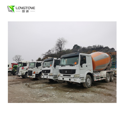 6x4 16CBM চীনা ব্যবহৃত সিমেন্ট ট্রাক Sinotruk Howo মাউন্ট করা কংক্রিট মিক্সার ট্রাক