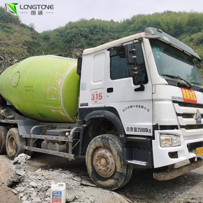 Sinotruck Howo ব্যবহৃত মিক্সার ট্রাক 8m3 12m3 20m3 কংক্রিটের জন্য