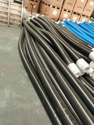 64mm পরিবাহী কংক্রিট পাম্প যন্ত্রাংশ পাইপ প্লাস্টার স্রাব রাবার বালি ব্লাস্ট পায়ের পাতার মোজাবিশেষ