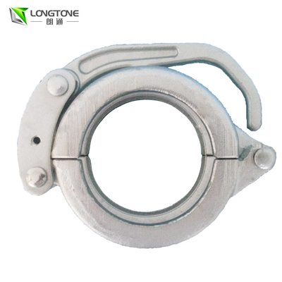 DN125 নকল ইস্পাত Clamps কংক্রিট পাম্প জন্য উচ্চ কাজের চাপ