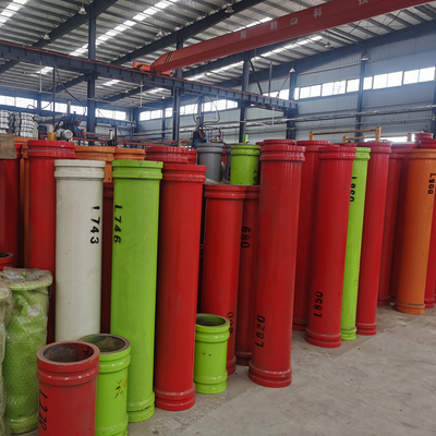 125BX3m জুমলিয়ন কংক্রিট পাম্প যন্ত্রাংশ পাইপ কনুই Q235A HRC 63-66